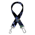 Blue And Black African Dashiki Print Dog Seat Belt