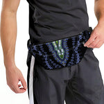Blue And Black African Dashiki Print Fanny Pack