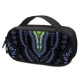 Blue And Black African Dashiki Print Portable Cooler Travel Case