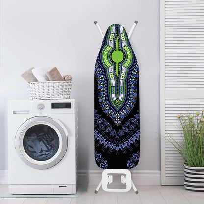 Blue And Black African Dashiki Print Ironing Board Cover