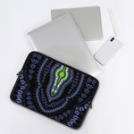 Blue And Black African Dashiki Print Laptop Sleeve