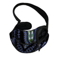 Blue And Black African Dashiki Print Pet Sling Carrier