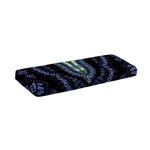 Blue And Black African Dashiki Print Piano Keyboard Cover