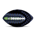 Blue And Black African Dashiki Print Rugby Ball