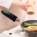 Blue And Black African Dashiki Print Skillet Handle Cover