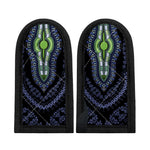 Blue And Black African Dashiki Print Skillet Handle Cover