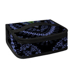 Blue And Black African Dashiki Print Small Lunch Bag