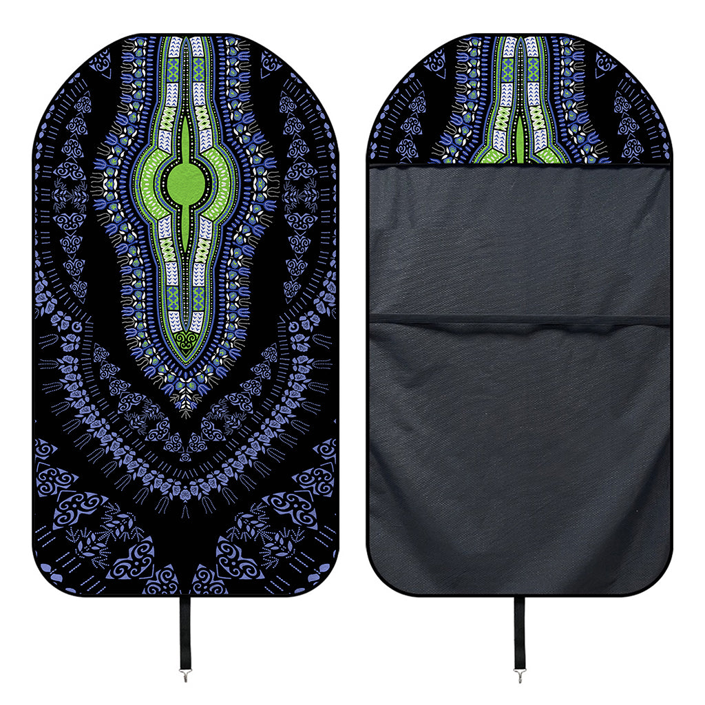 Blue And Black African Dashiki Print Waterproof Car Seat Cover
