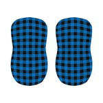 Blue And Black Buffalo Check Print Bar Stool Covers