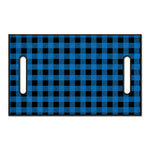 Blue And Black Buffalo Check Print Golf Cart Seat Cover