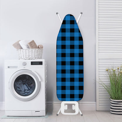 Blue And Black Buffalo Check Print Ironing Board Cover