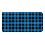 Blue And Black Buffalo Check Print Towel