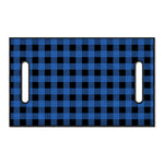 Blue And Black Buffalo Plaid Print Golf Cart Seat Cover