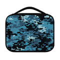 Blue And Black Digital Camo Print Classic Bible Case
