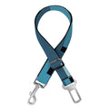 Blue And Black Digital Camo Print Dog Seat Belt