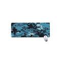Blue And Black Digital Camo Print Extended Mouse Pad