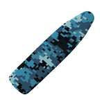 Blue And Black Digital Camo Print Ironing Board Cover