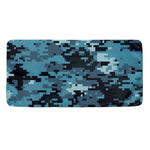 Blue And Black Digital Camo Print Towel
