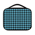 Blue And Black Houndstooth Pattern Print Classic Bible Case