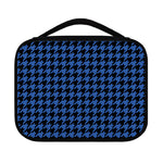 Blue And Black Houndstooth Print Classic Bible Case