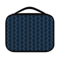 Blue And Black Japanese Pattern Print Classic Bible Case