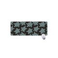 Blue And Black Sea Turtle Pattern Print Extended Mouse Pad