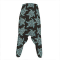 Blue And Black Sea Turtle Pattern Print Hammer Pants
