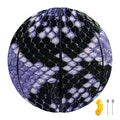 Blue And Black Snakeskin Print Basketball