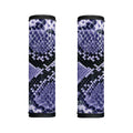 Blue And Black Snakeskin Print Handle Covers