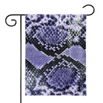 Blue And Black Snakeskin Print House Flag