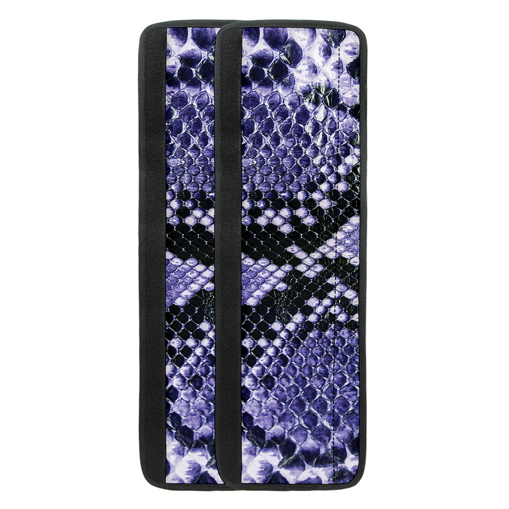 Blue And Black Snakeskin Print Refrigerator Handle Covers