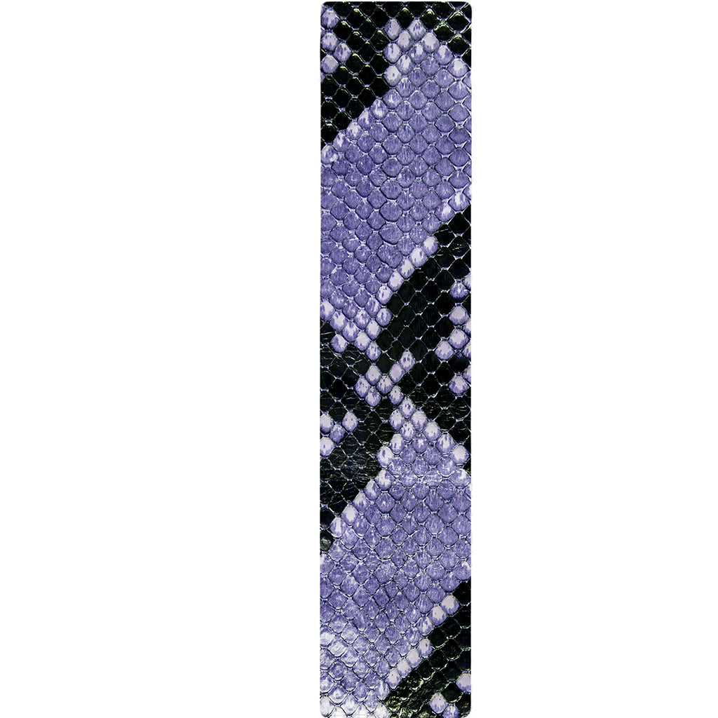 Blue And Black Snakeskin Print Table Runner