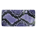 Blue And Black Snakeskin Print Towel