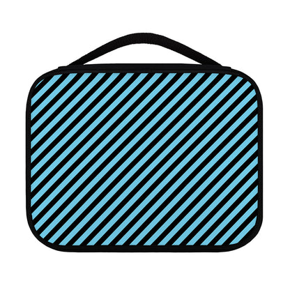 Blue And Black Stripes Pattern Print Classic Bible Case