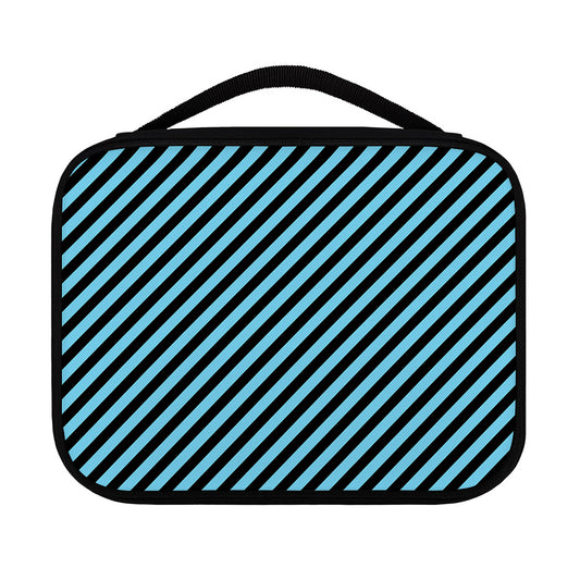 Blue And Black Stripes Pattern Print Classic Bible Case