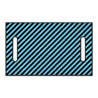 Blue And Black Stripes Pattern Print Golf Cart Seat Cover