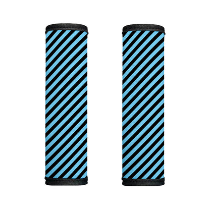 Blue And Black Stripes Pattern Print Handle Covers