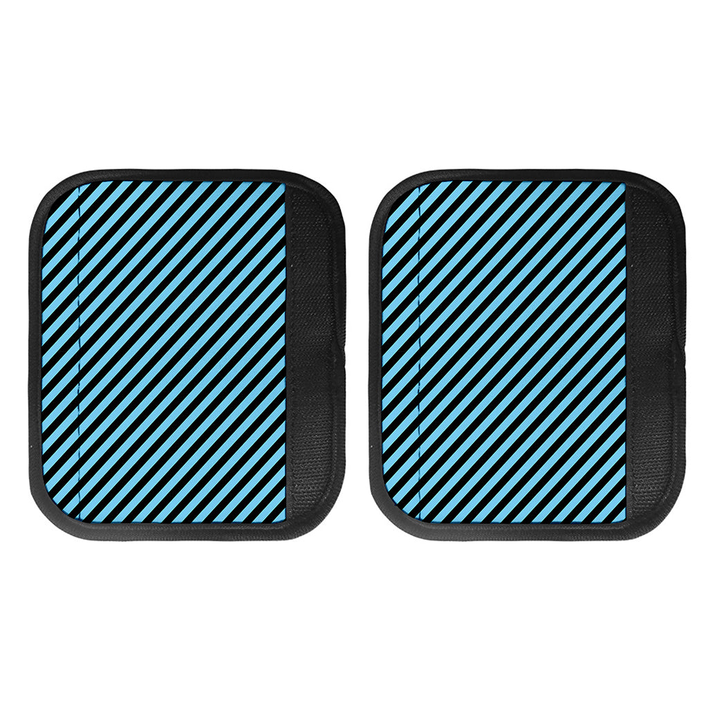 Blue And Black Stripes Pattern Print Handle Covers