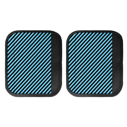 Blue And Black Stripes Pattern Print Handle Covers