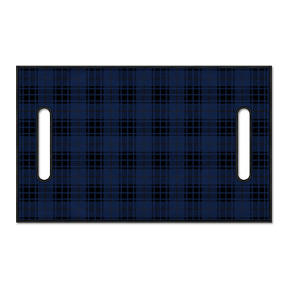 Blue And Black Tartan Pattern Print Golf Cart Seat Cover