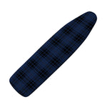 Blue And Black Tartan Pattern Print Ironing Board Cover