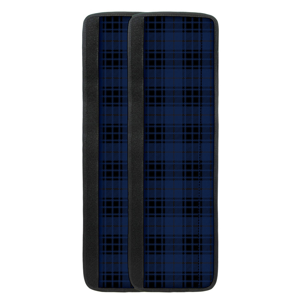 Blue And Black Tartan Pattern Print Refrigerator Handle Covers