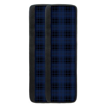 Blue And Black Tartan Pattern Print Refrigerator Handle Covers