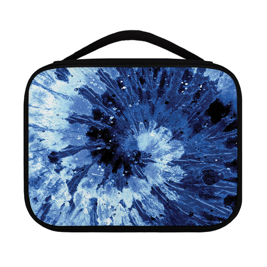 Blue And Black Tie Dye Print Classic Bible Case