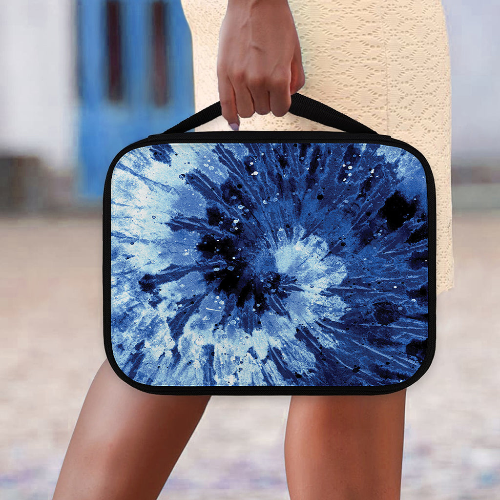 Blue And Black Tie Dye Print Classic Bible Case