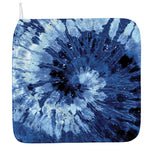Blue And Black Tie Dye Print Hand Towel