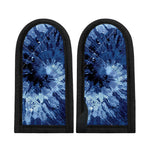 Blue And Black Tie Dye Print Skillet Handle Cover