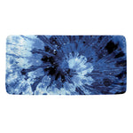Blue And Black Tie Dye Print Towel