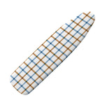 Blue And Brown Tattersall Pattern Print Ironing Board Cover