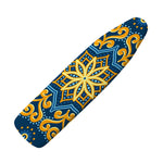 Blue And Gold Bohemian Mandala Print Ironing Board Cover